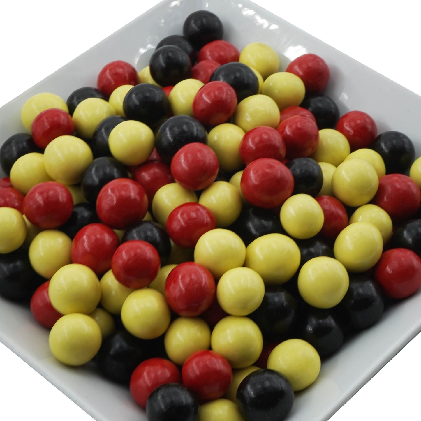 0,7kg Schokobälle Mix Deutschland schwarz-rot-gelb glanz