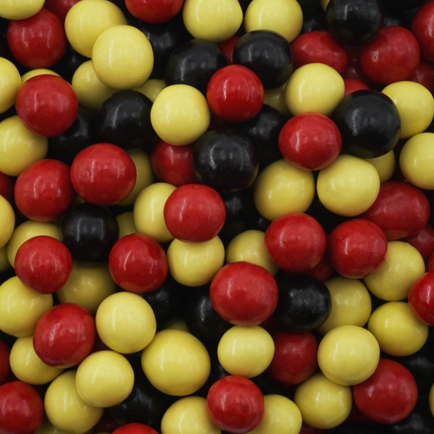 0,7kg Schokobälle Mix Deutschland schwarz-rot-gelb glanz