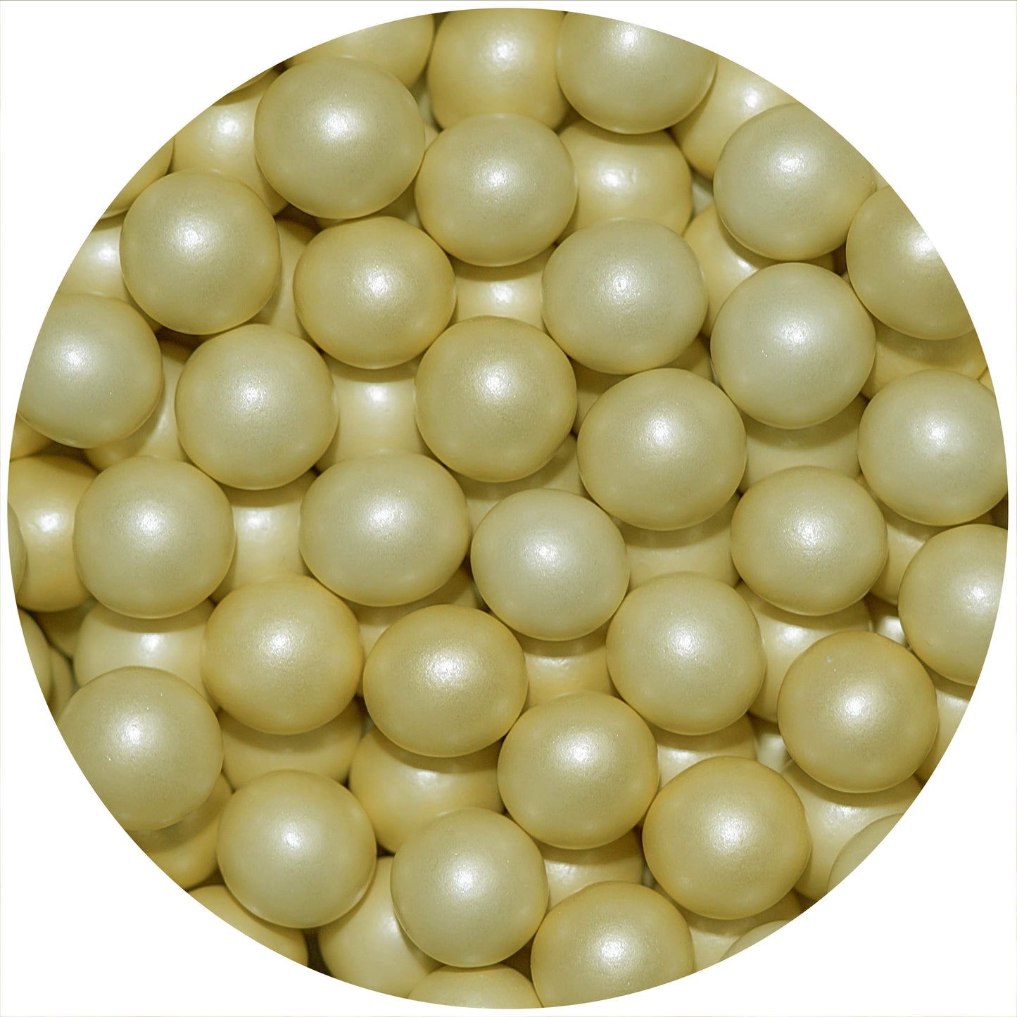 0,35kg Crispy Schokoperlen large creme pearl