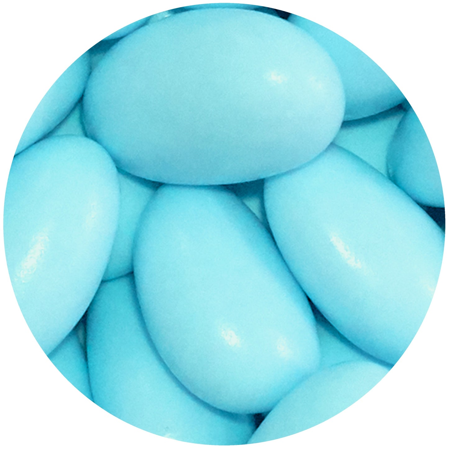 0,5kg Hochzeitsmandeln Colorato hellblau glanz
