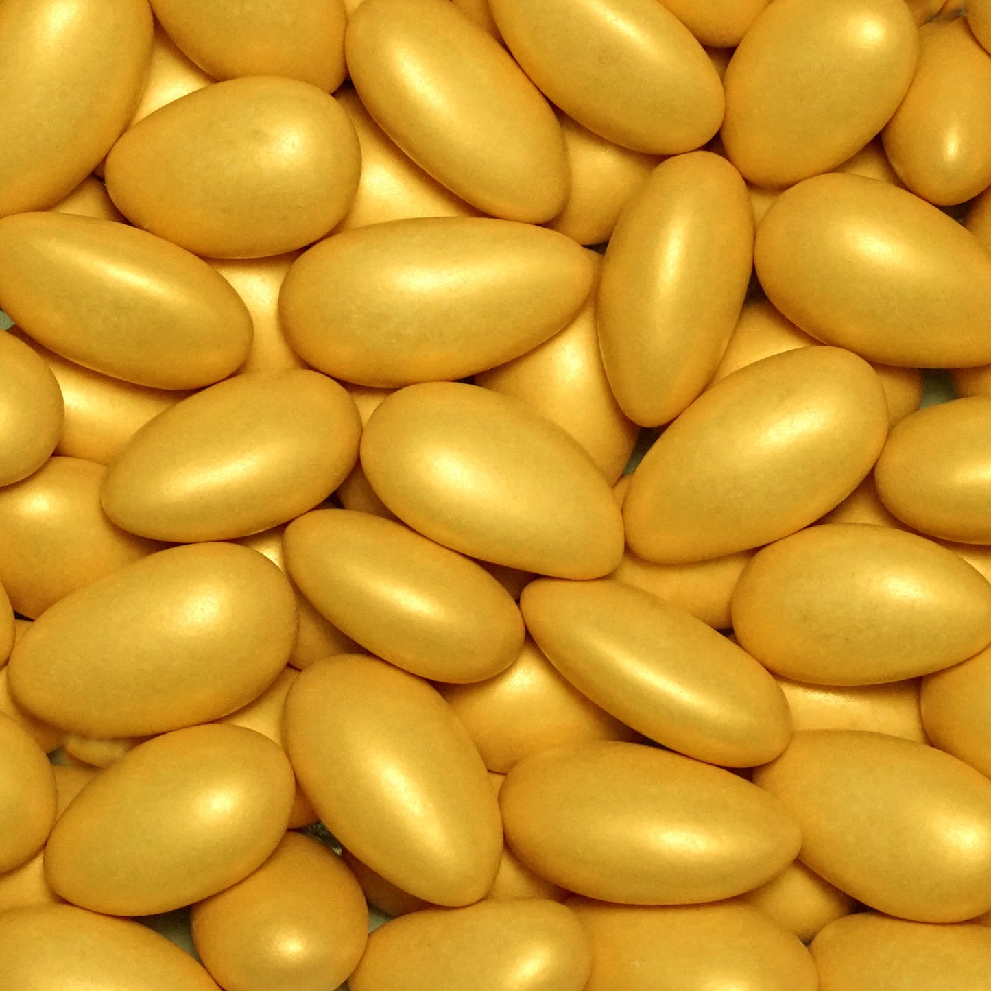 0,5kg Hochzeitsmandeln Nobile gold metallic matt