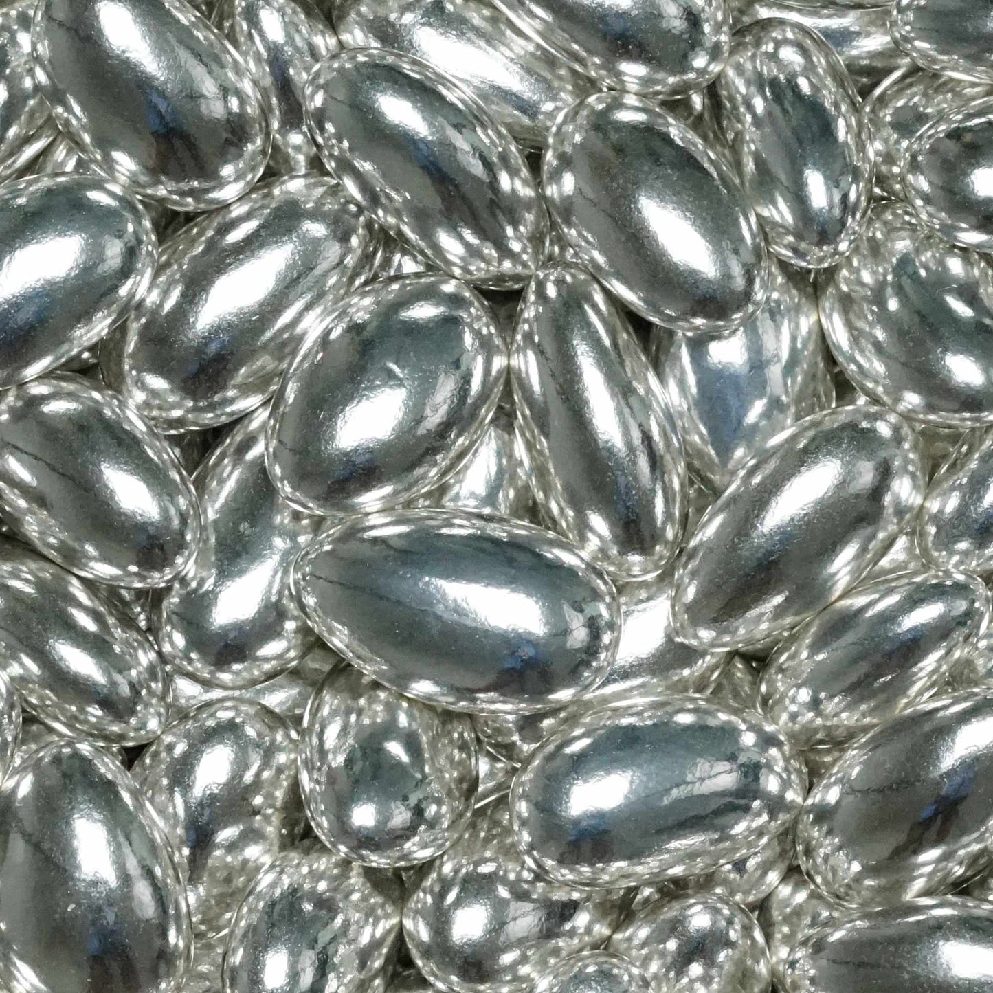 0,5kg Hochzeitsmandeln Nobile silber metallic glanz