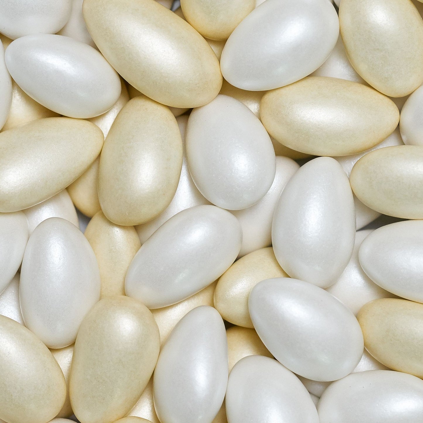 1kg Hochzeitsmandeln Conchiglia Mix weiss-creme pearl