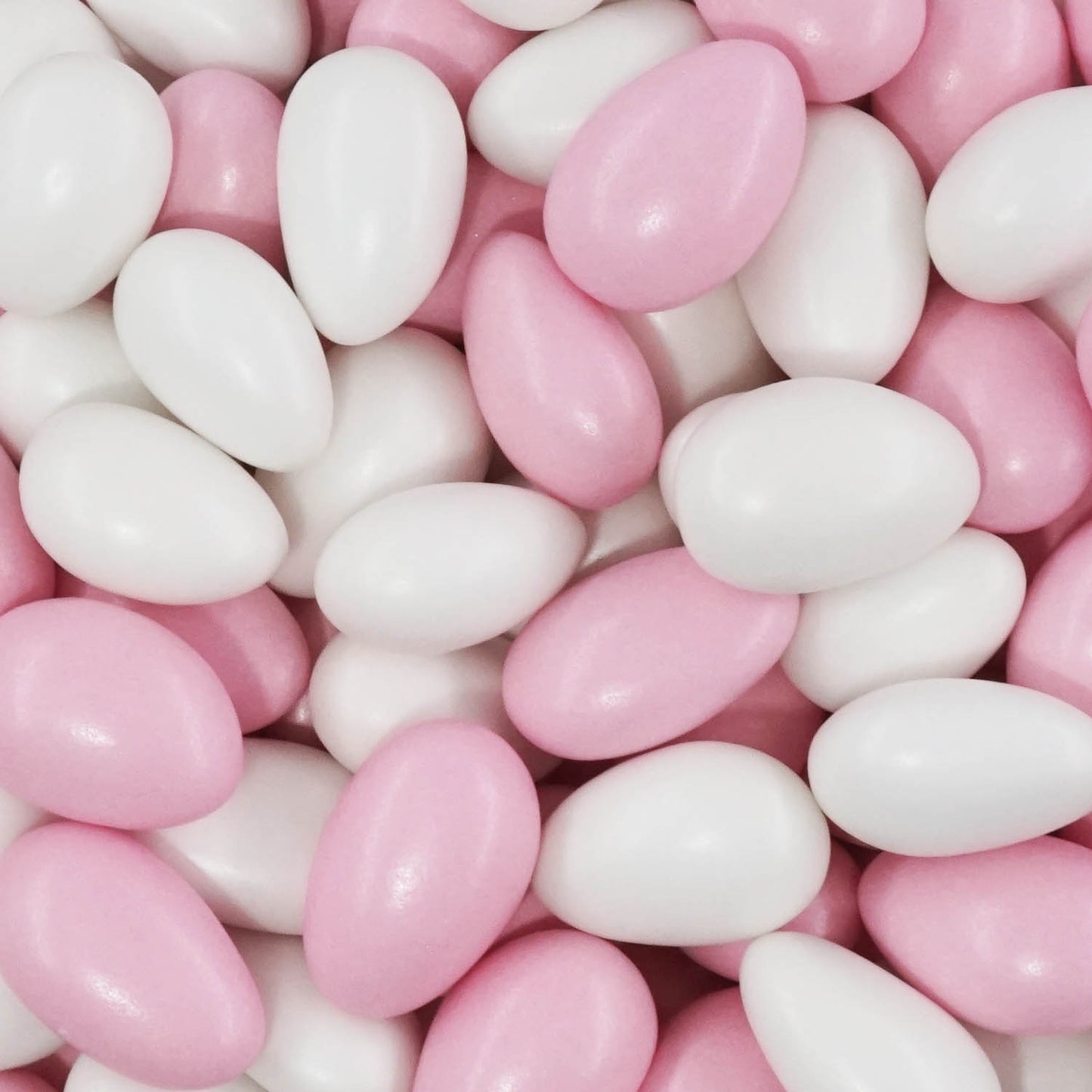 1kg Hochzeitsmandeln Conchiglia Mix weiss-rosa pearl