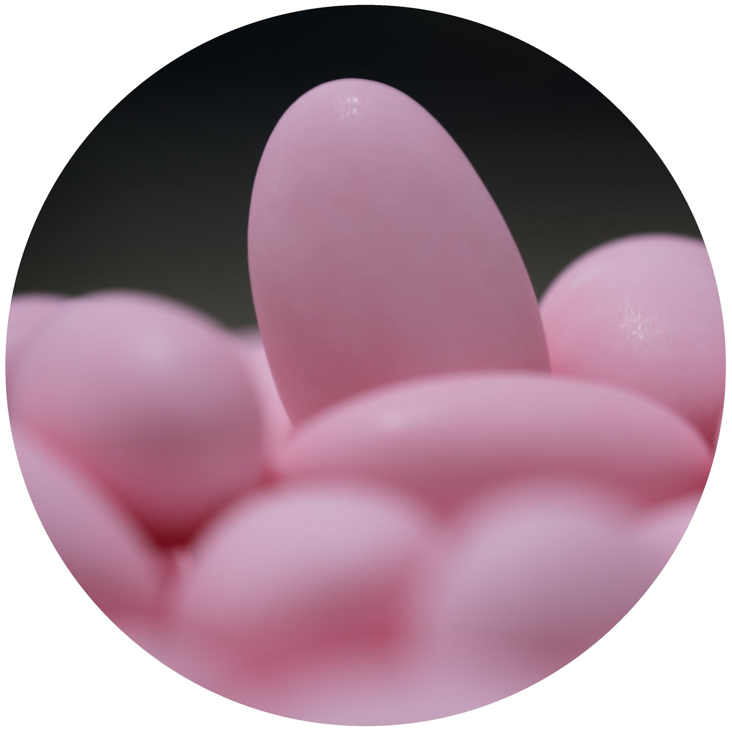 1kg Hochzeitsmandeln Gracile midi rosa matt