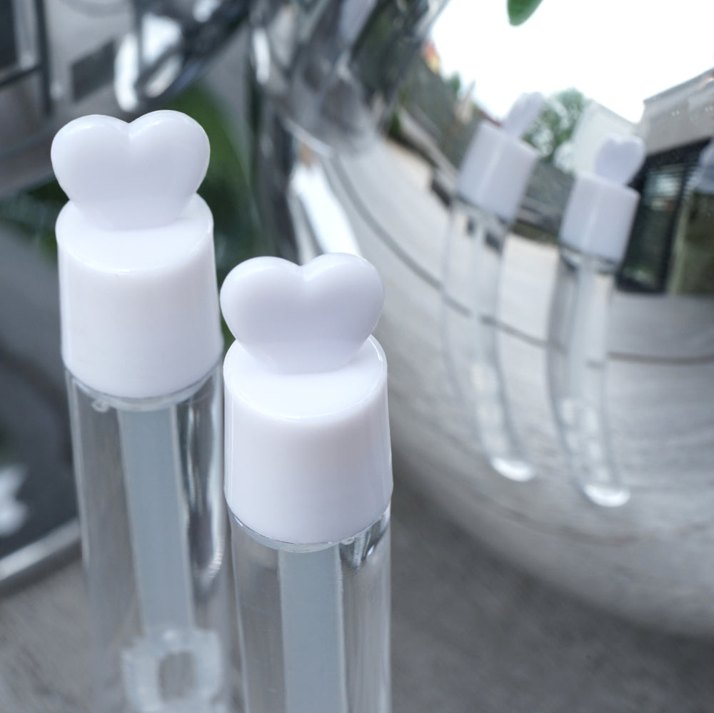 24x Seifenblasen Hochzeit Lovegläschen Box weiss