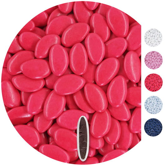 0,5kg Schokodragees pink glanz