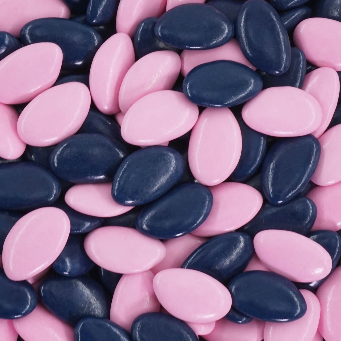 1kg Schokodragees Mix rosa-dunkelblau