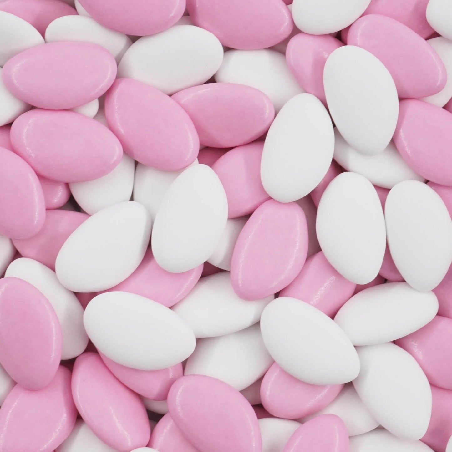 1kg Schokodragees Mix weiss-rosa