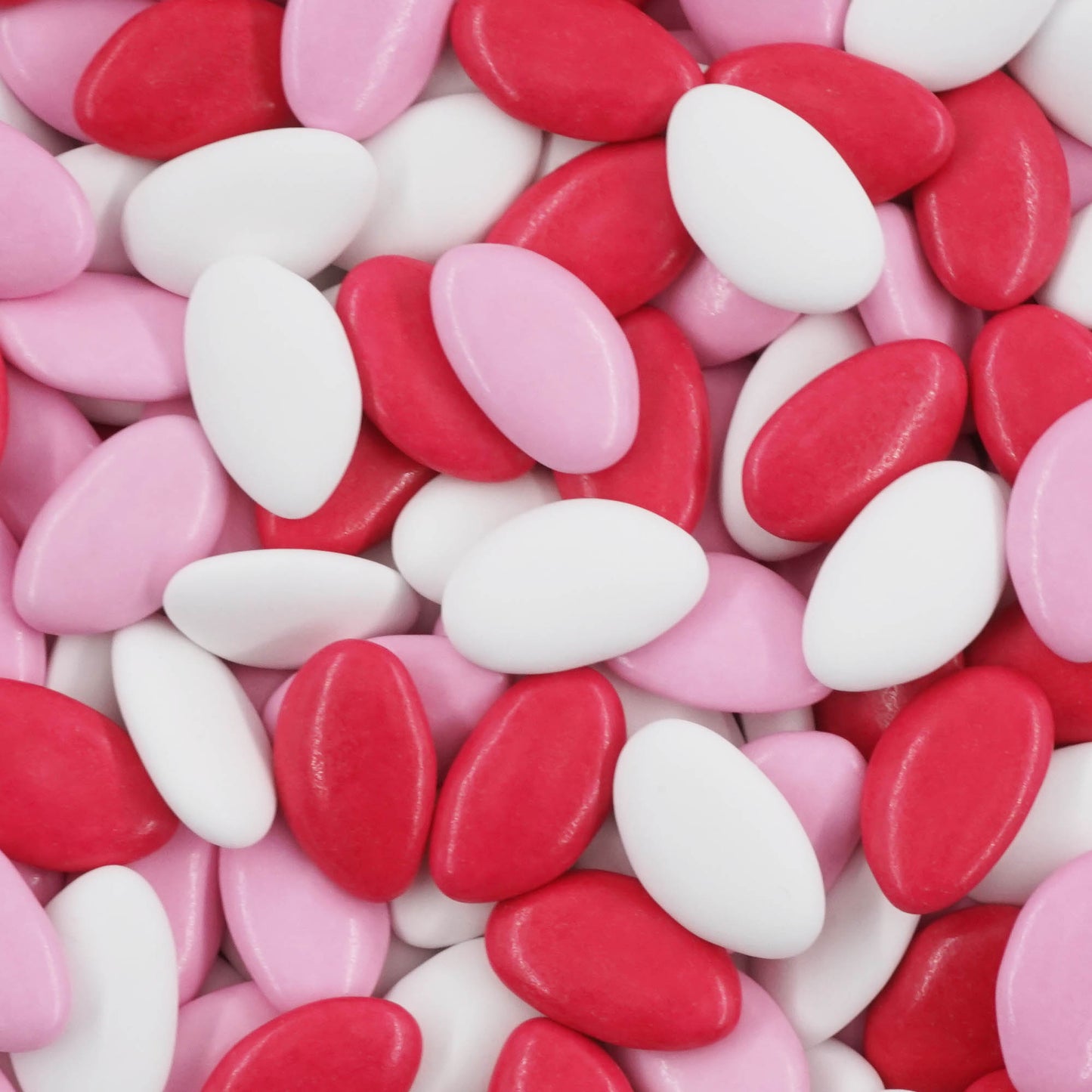 1kg Schokodragees Mix weiss-rosa-pink