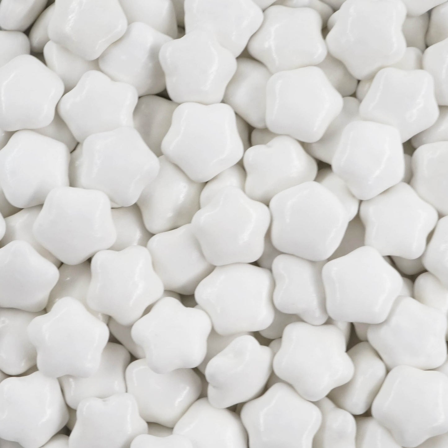 0,5kg Schokolinsen Sterne Schokosterne weiss glanz