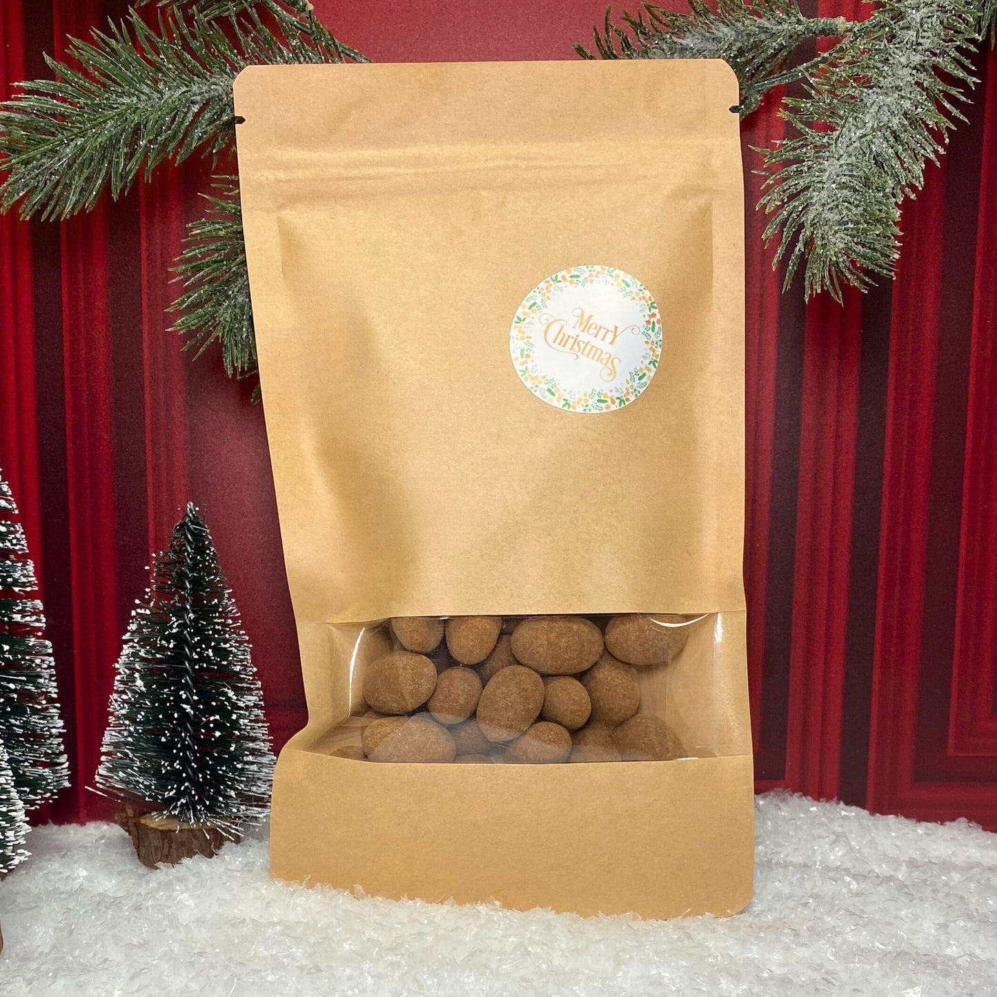 150g Zimtmandeln "Merry Christmas"