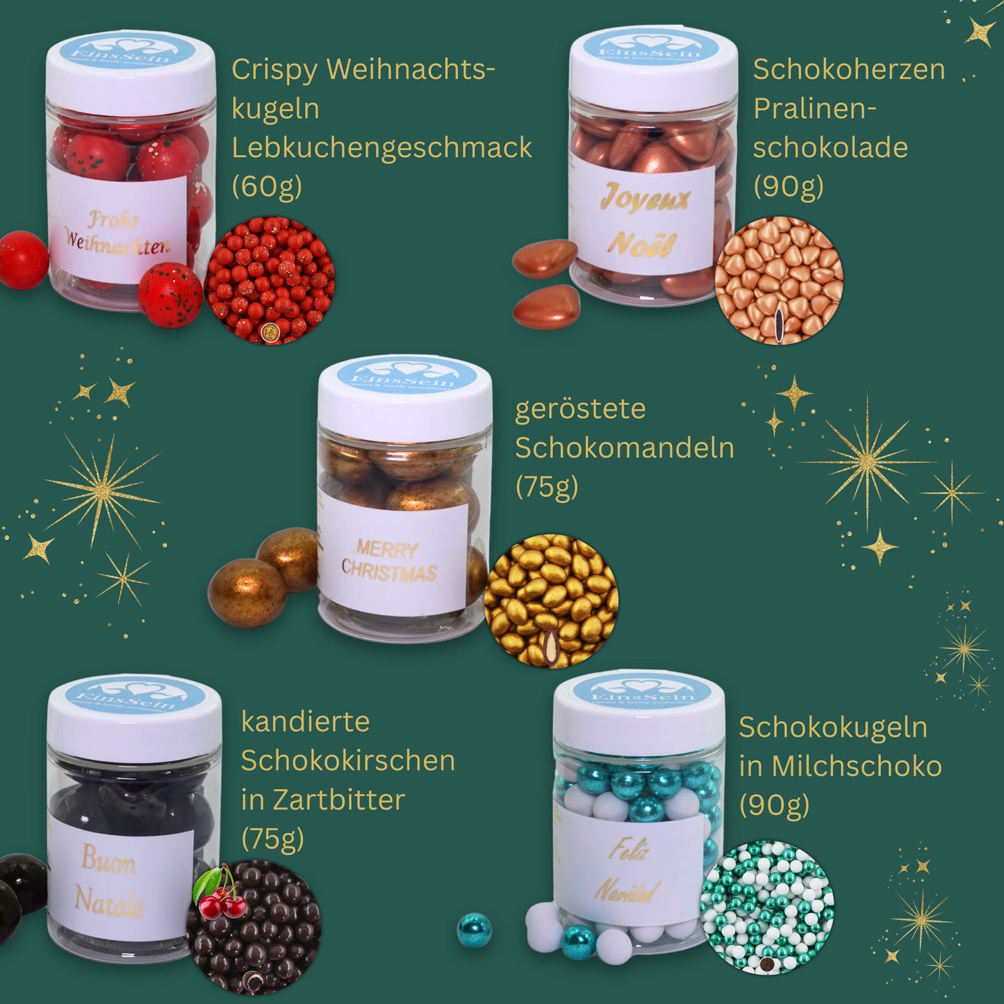 Geschenk Weihnachten Box Merry Christmas