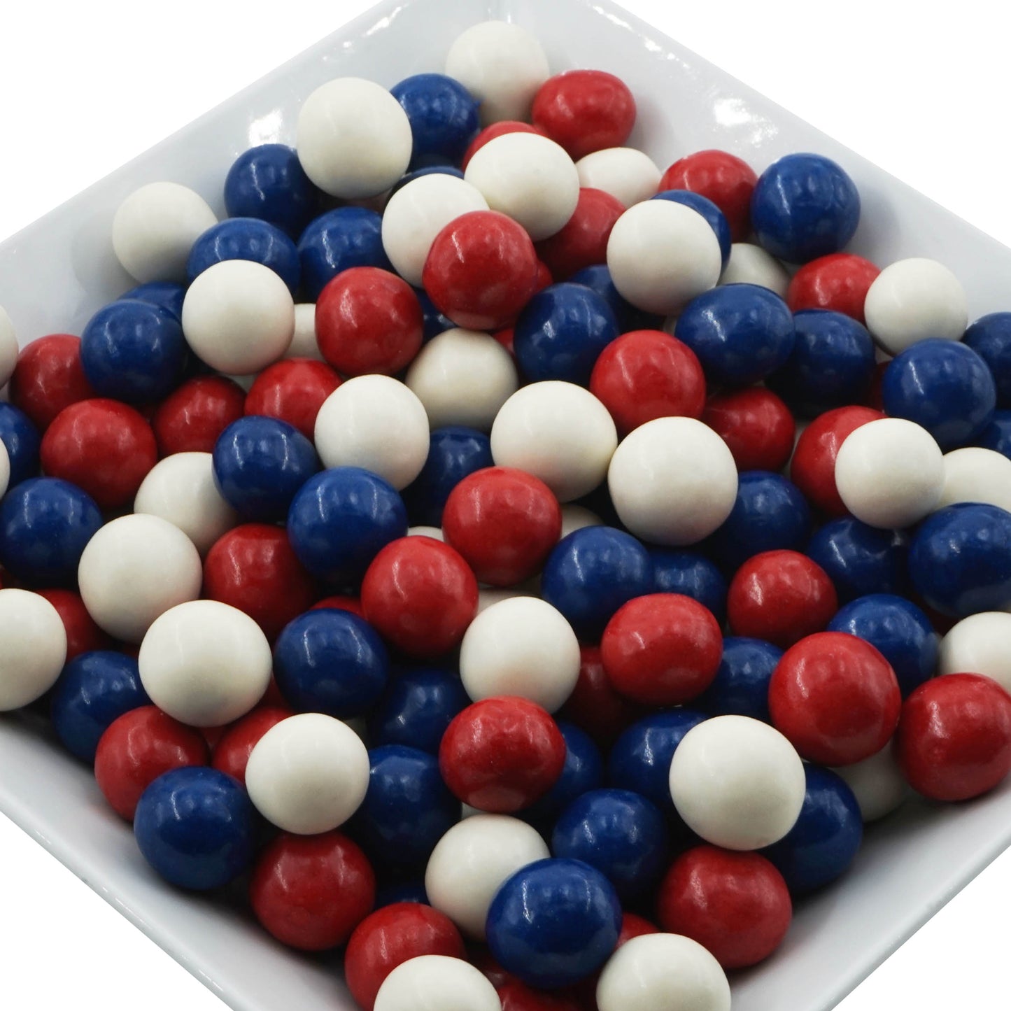 0,7kg Schokobälle Mix Frankreich blau-weiss-rot glanz