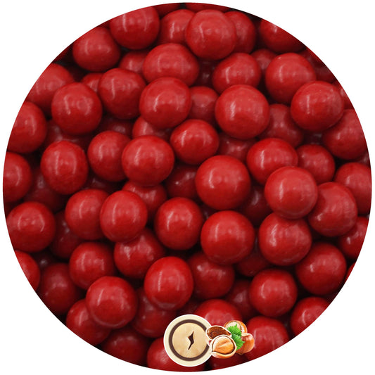 0,35kg Schokobälle rot glanz