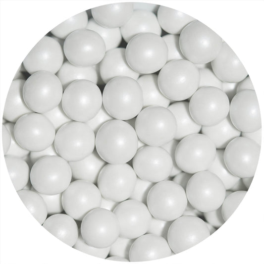0,35kg Crispy Schokoperlen large weiss pearl