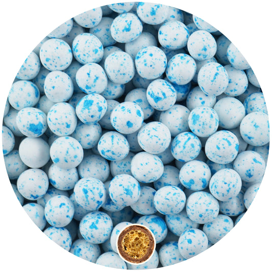 0,7kg Crispy Schokoperlen Mix large weiss-blau splashed