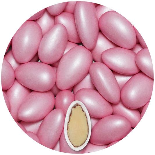 0,5kg Hochzeitsmandeln Conchiglia rosa pearl