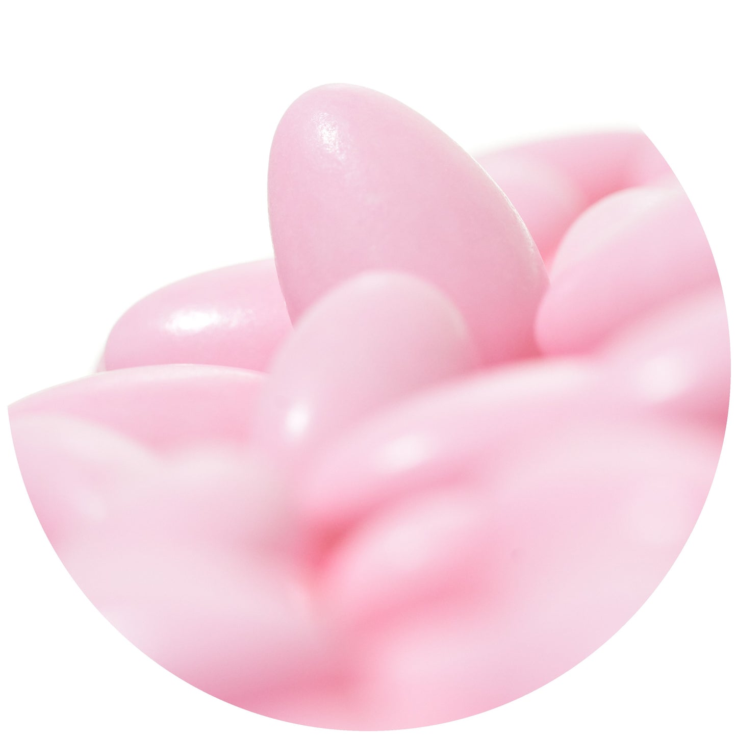 0,5kg Hochzeitsmandeln Gracile midi rosa glanz