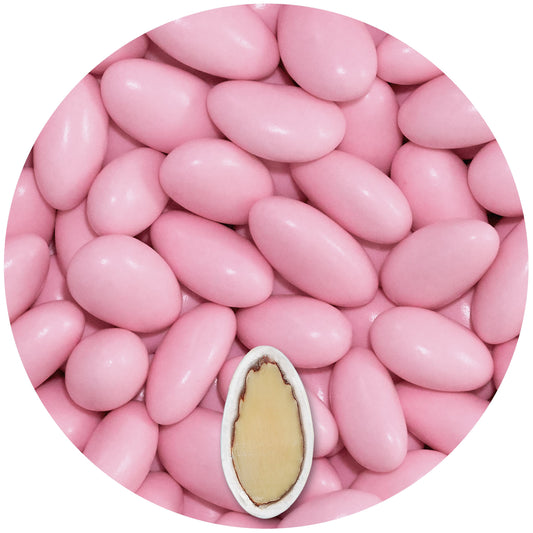 0,5kg Hochzeitsmandeln Gracile midi rosa glanz