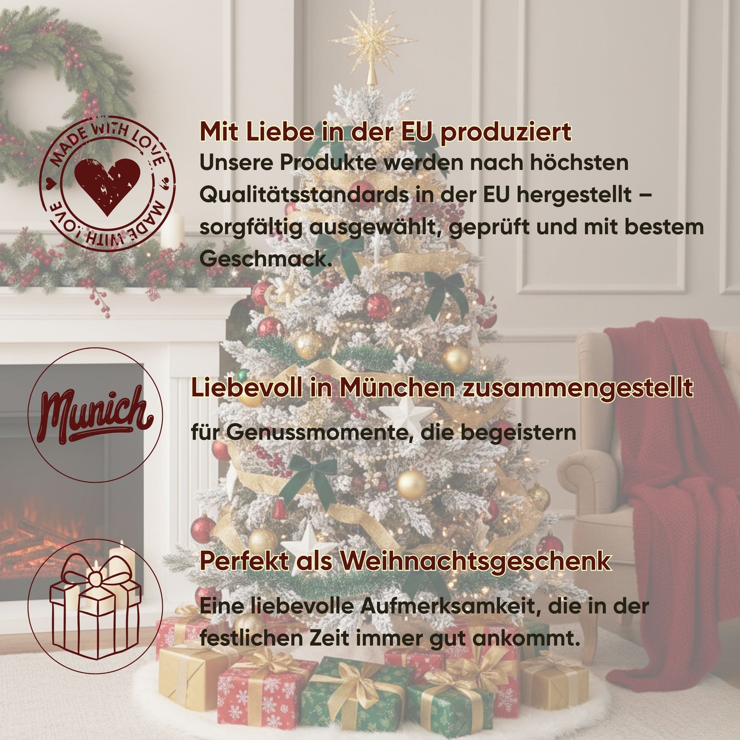 Geschenk Weihnachten Box Merry Christmas